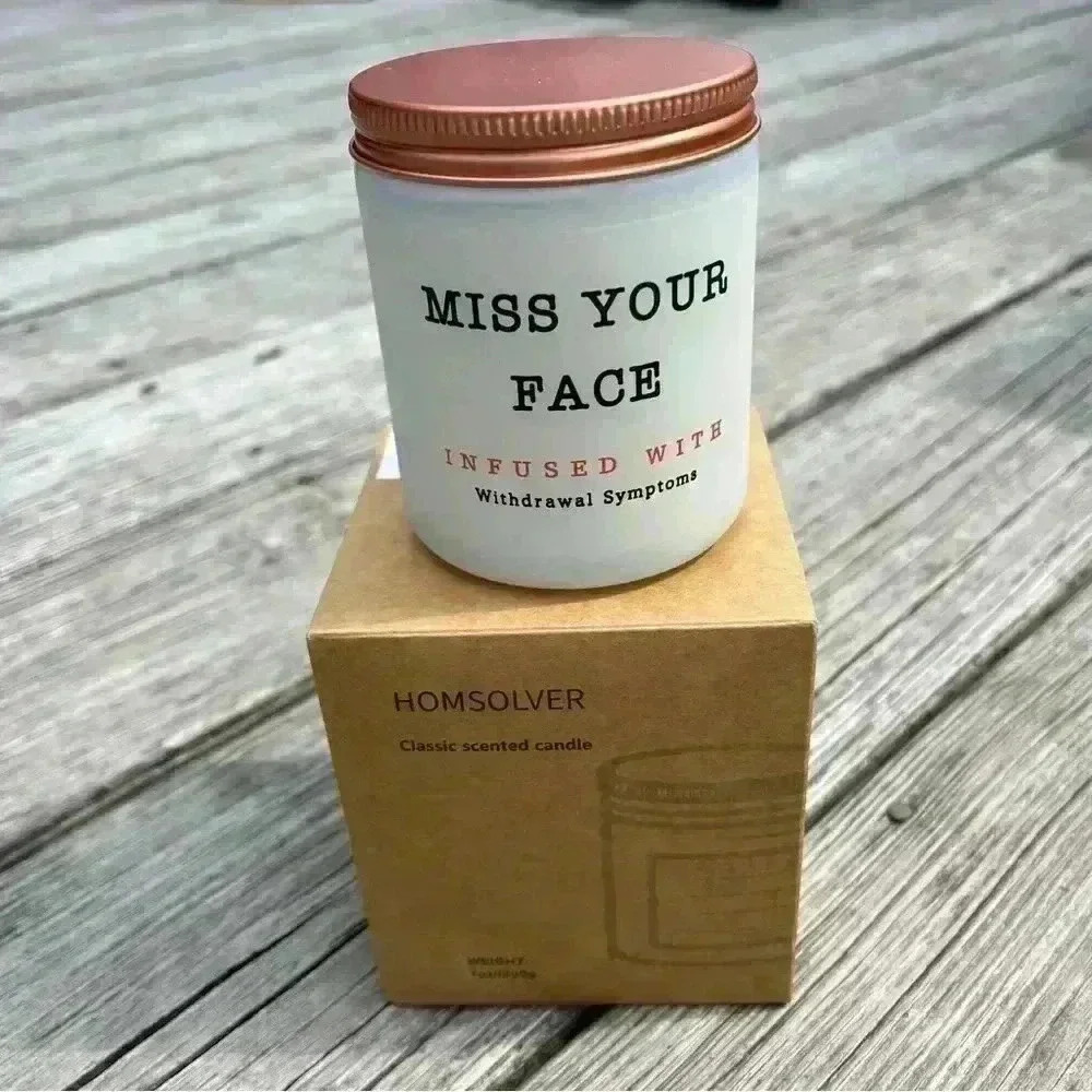 Miss Your Face‎ Candle For Your Bestie